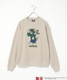 TOM and JERRY トムとジェリー サガラ刺繍スウェット