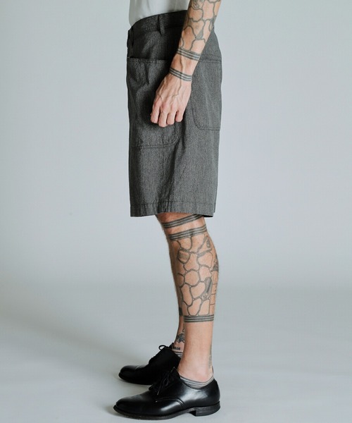 schott（ショット）の「Schott/ショット/COTTON COVERT SHORTS/コットン コバート ショーツ（その他パンツ・メンズ・ネイビー/ブラック・36/34/32/30）」の3枚目の写真