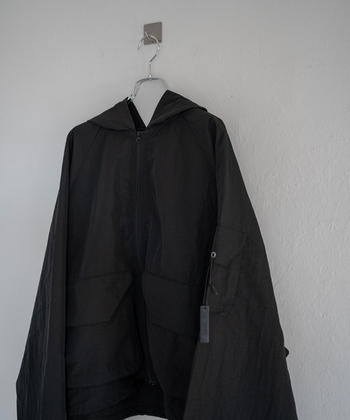 Utusiyo（ウツシヨ）の「nylon jacket 夜縹（ナイロンジャケット