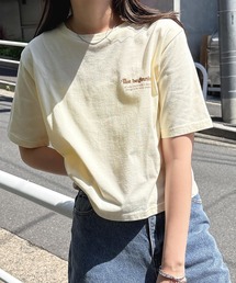 The beginningロゴプリント半袖Tシャツ