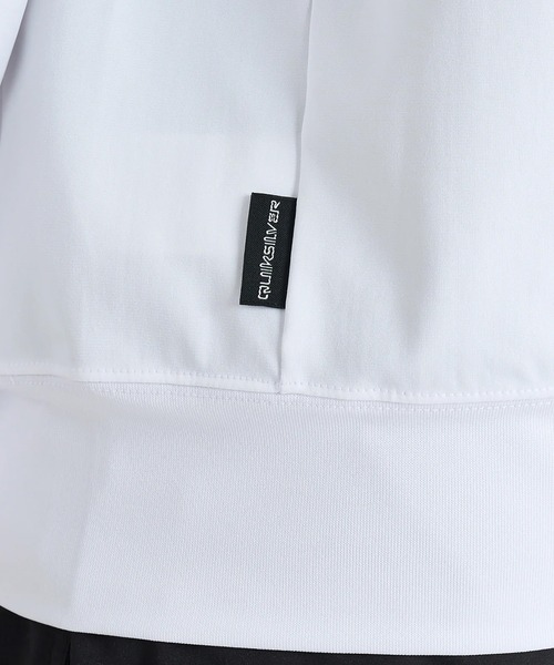 Quiksilver(クイックシルバー)の「QUIKSILVER/クイックシルバー 水着 ラッシュガード ジップフーディ パーカー BIG CLICKER ZIP HOODIE QLY251032(ラッシュガード・メンズ・ホワイト/ブラック・M/L/XL)」の16枚目の写真