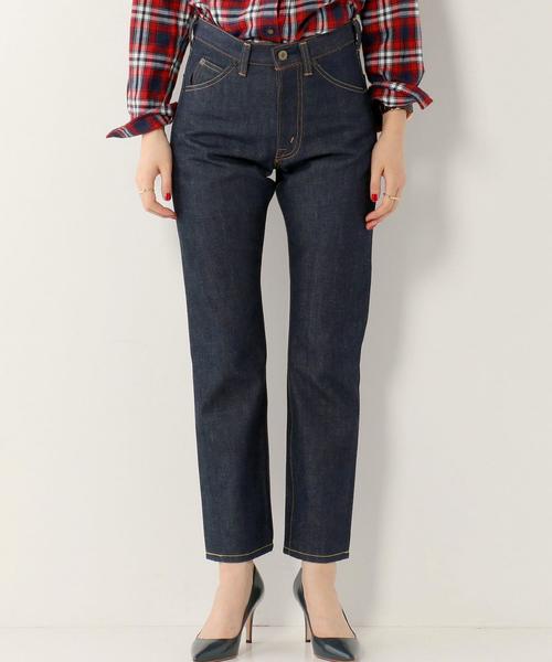 FILL THE BILL（フィルザビル）の「＜FILL THE BILL(フィル ザ ビル)＞リジッド デニム◆（デニムパンツ・レディース・ネイビー・28/26/27）」の10枚目の写真