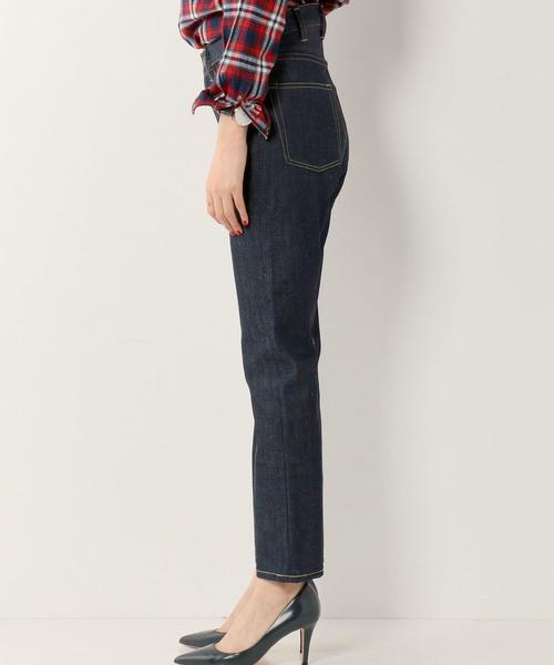 FILL THE BILL（フィルザビル）の「＜FILL THE BILL(フィル ザ ビル)＞リジッド デニム◆（デニムパンツ・レディース・ネイビー・28/26/27）」の11枚目の写真