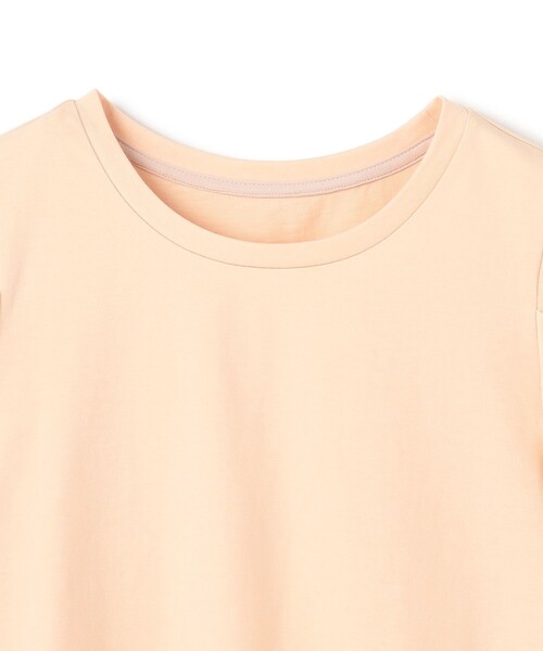 UNFILO(アンフィーロ)の「タックスリーブT(Tシャツ/カットソー・レディース・ブラック系/ホワイト系/ライトオレンジ系/ブラック系1・X-LARGE)」の15枚目の写真
