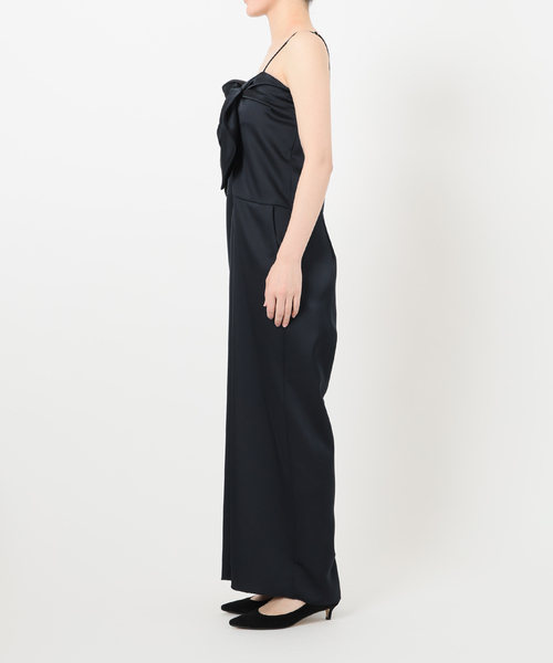 VERMEIL par iena（ヴェルメイユパーイエナ）の「ダブルサテンリボンオールインワン（サロペット/オーバーオール・レディース・ネイビー/チャコールグレー・36/38）」の15枚目の写真