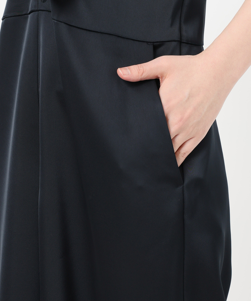 VERMEIL par iena（ヴェルメイユパーイエナ）の「ダブルサテンリボンオールインワン（サロペット/オーバーオール・レディース・ネイビー/チャコールグレー・36/38）」の20枚目の写真