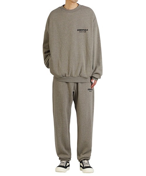Fear of God Los Angeles（フィアーオブゴッドロサンゼルス）の「ESSENTIALS FEAR OF GOD / エッセンシャルズ フィア オブ ゴッド：FLEECE ESSENTIAL SWEATPANT：130HO242029F[WAX]（スウェットパンツ・メンズ・ヘザーグレー・S/M）」の8枚目の写真