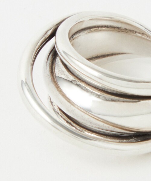 PHILIPPE AUDIBERT（フィリップ オーディベール）の「【別注】＜PHILIPPE AUDIBERT＞PA SP PLUMP 4LINE リング＜Select by EMMEL REFINES＞（リング・レディース・シルバー・FREE）」の5枚目の写真