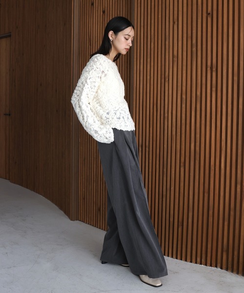 SZ のワイドレッグパンツ SZ のワイドレッグパンツ