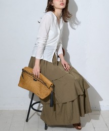 TRIANGLE PALETTE（トライアングルパレット）の「アシメティアード ロングスカート（スカート）」