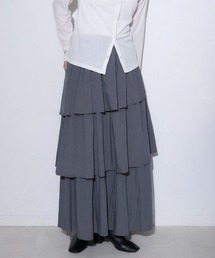 TRIANGLE PALETTE（トライアングルパレット）の「アシメティアード ロングスカート（スカート）」