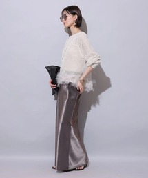 サテンフラップスカートアルページュストーリー サテンフラップスカートアルページュストーリー サテンフラップ