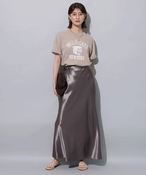 Arpege story（アルページュストーリー）の「サテンスカート（スカート