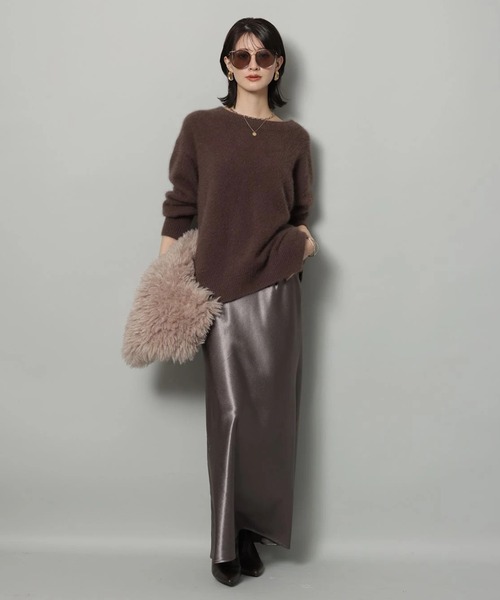 サテンスカート（スカート）｜Arpege story（アルページュストーリー