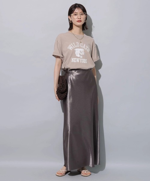 サテンスカート（スカート）｜Arpege story（アルページュストーリー