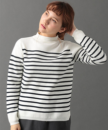 SEVENDAYS=SUNDAY | ボーダーハイネックニット　プルオーバー(ニット/セーター)