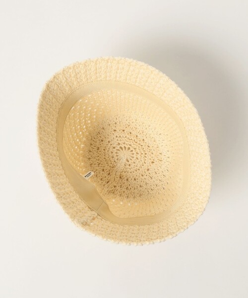 BEAMS HEART（ビームスハート）の「鍵編み風 クロシェハット（ハット・レディース・ブラウン/ブラック/ホワイト系その他5・ONE SIZE）」の7枚目の写真