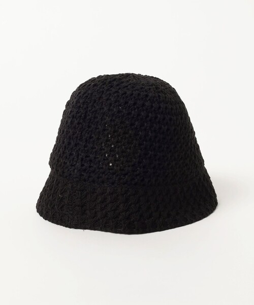 BEAMS HEART（ビームスハート）の「鍵編み風 クロシェハット（ハット・レディース・ブラウン/ブラック/ホワイト系その他5・ONE SIZE）」の10枚目の写真