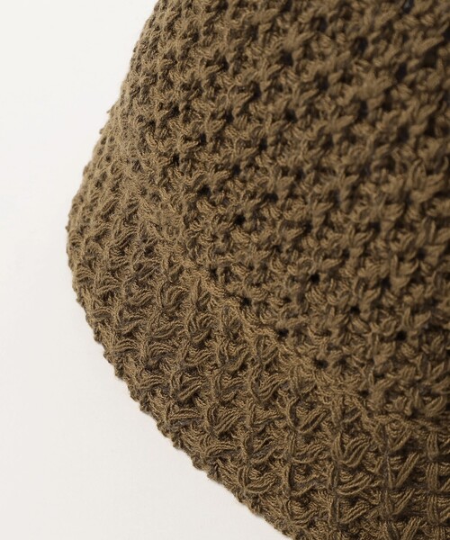 BEAMS HEART（ビームスハート）の「鍵編み風 クロシェハット（ハット・レディース・ブラウン/ブラック/ホワイト系その他5・ONE SIZE）」の14枚目の写真