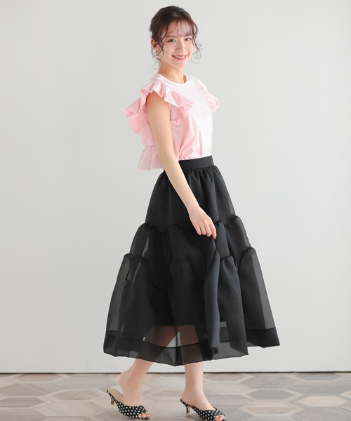 Fit more（フィットモア）の「クリンクルシアーオーガンジー