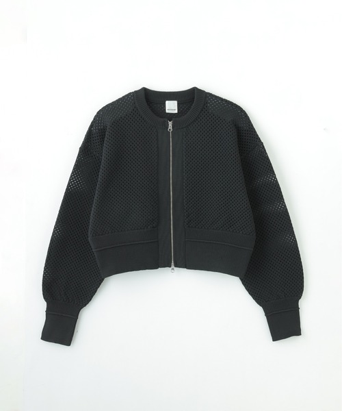 ローズバッド ROSE BUD ジャカードニットカーディガン