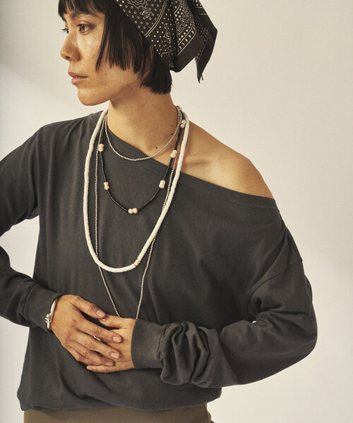 Whim Gazette(ウィムガゼット)の「【GEMINI】プリントカットソー(Tシャツ/カットソー・レディース・チャコールグレー/ミント・FREE)」の15枚目の写真