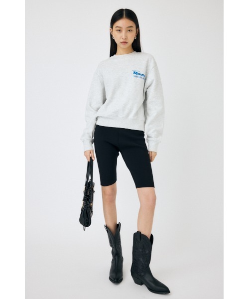 MOUSSY(マウジー)の「MOUSSY NETWORK プルオーバー(スウェット・レディース・ネイビー/杢グレー/ホワイト・FREE)」の21枚目の写真