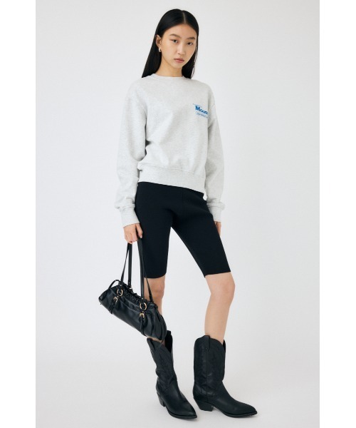 MOUSSY(マウジー)の「MOUSSY NETWORK プルオーバー(スウェット・レディース・ネイビー/杢グレー/ホワイト・FREE)」の22枚目の写真