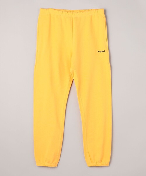 coen（コーエン）の「The gift shop（ザ・ギフト・ショップ）GOAT別注スウェットパンツ（スウェットパンツ・メンズ・ホワイト/ブラック/グレー/イエロー・M/L/XL）」の4枚目の写真