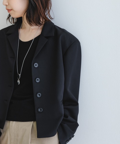 セール】new basic ボックスショートジャケット（その他アウター