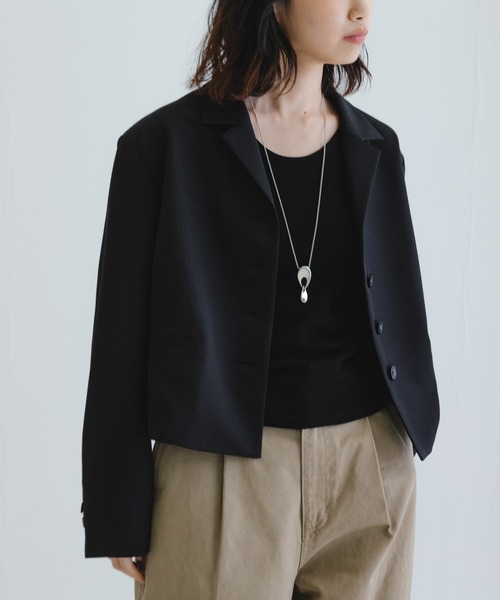 セール】new basic ボックスショートジャケット（その他アウター