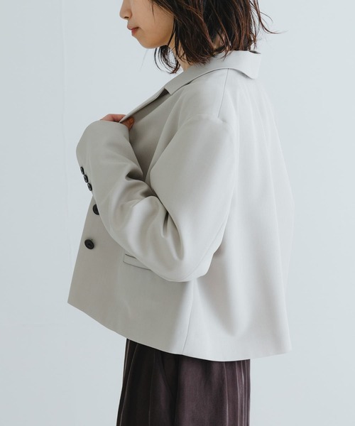 セール】new basic ボックスショートジャケット（その他アウター