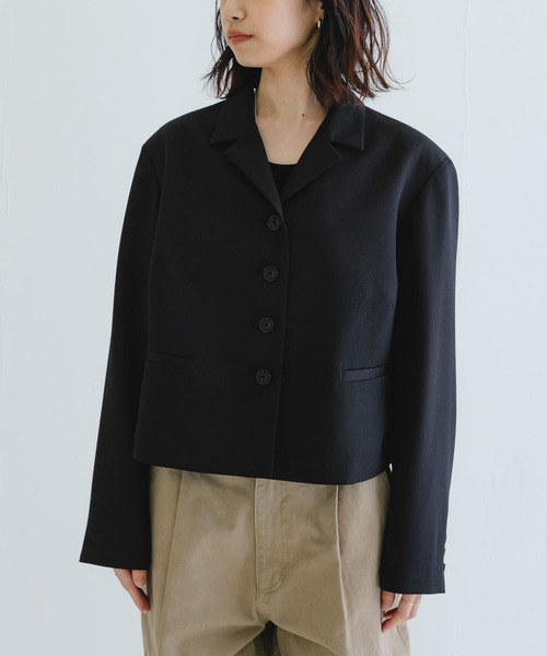 セール】new basic ボックスショートジャケット（その他アウター