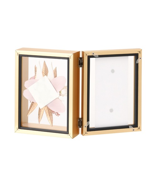 アートフラワーフレーム ピンク（フォトフレーム）｜Francfranc