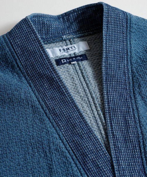 FDMTL（ファンダメンタル）の「FDMTL/ファンダメンタル/DIAMOND SHORT CARDIGAN 3YR WASH（カーディガン/ボレロ・メンズ・インディゴブルー・2/3/4）」の6枚目の写真