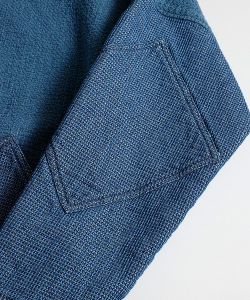 FDMTL（ファンダメンタル）の「FDMTL/ファンダメンタル/DIAMOND SHORT CARDIGAN 3YR WASH（カーディガン/ボレロ・メンズ・インディゴブルー・2/3/4）」の8枚目の写真