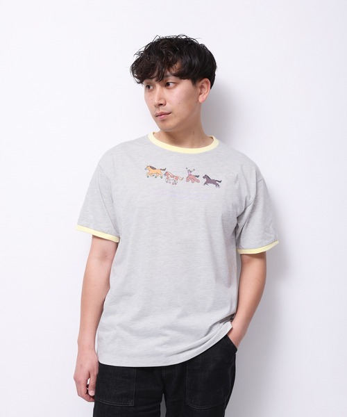 Common Noun(コモン ナウン)の「“HORSE” Midori Nakajima 半袖T(Tシャツ/カットソー・レディース・ブラック/杢グレー/ピンク/イエロー/ホワイト・L/M)」の3枚目の写真