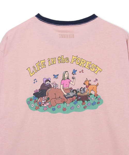 Common Noun(コモン ナウン)の「“HORSE” Midori Nakajima 半袖T(Tシャツ/カットソー・レディース・ブラック/杢グレー/ピンク/イエロー/ホワイト・L/M)」の16枚目の写真