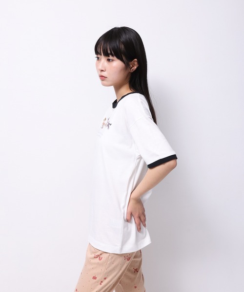 Common Noun(コモン ナウン)の「“HORSE” Midori Nakajima 半袖T(Tシャツ/カットソー・レディース・ブラック/杢グレー/ピンク/イエロー/ホワイト・L/M)」の18枚目の写真