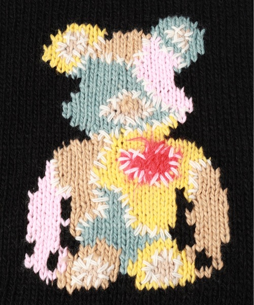 amok（アモク）の「BE@RBRICK KNIT（ニット/セーター・メンズ・ブラック/ホワイト・M/S）」の14枚目の写真