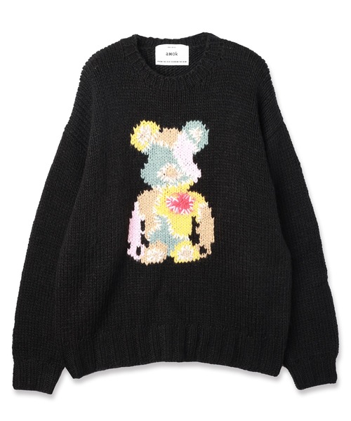 amok（アモク）の「BE@RBRICK KNIT（ニット/セーター・メンズ・ブラック/ホワイト・M/S）」の12枚目の写真