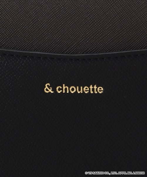 & chouette(アンドシュエット)の「サンリオキャラクターズコレクション ショルダーバッグ「バッドばつ丸」(ショルダーバッグ・レディース・ブラック・FREE)」の5枚目の写真