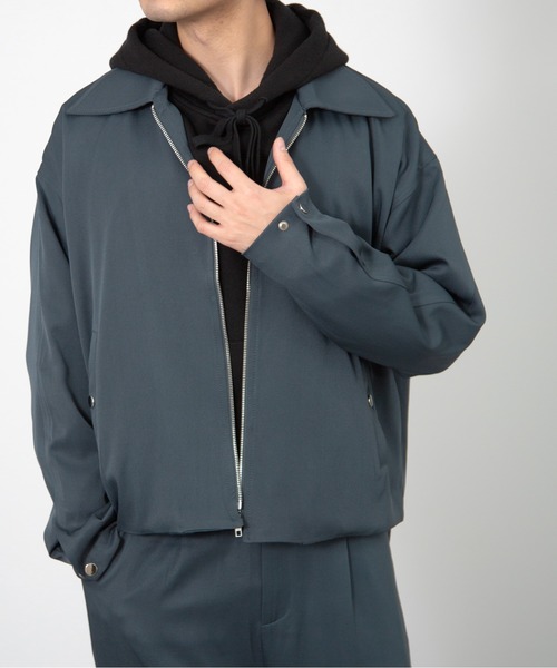 CERCA（チェルカ）の「LEMS/ZIPブルゾン(RS/)（ブルゾン・メンズ・チャコール/ブラック・L/M）」の17枚目の写真