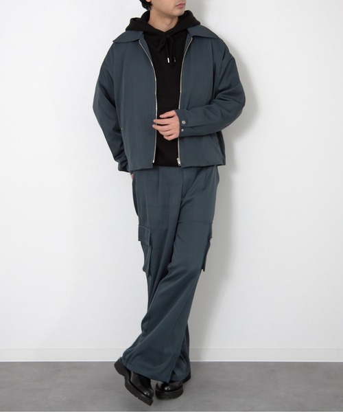 CERCA（チェルカ）の「LEMS/ZIPブルゾン(RS/)（ブルゾン・メンズ・チャコール/ブラック・L/M）」の21枚目の写真