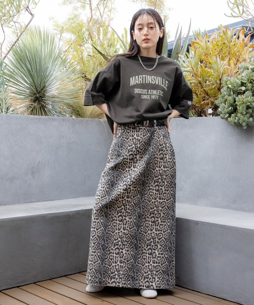 DISCUS ATHLETIC(ディスカス アスレチック)の「【DISCUS/ディスカス】カレッジBIGTシャツ(Tシャツ/カットソー・レディース・ブルー/レッド/グリーン/ホワイト/グレー/ブラック・FREE)」の16枚目の写真