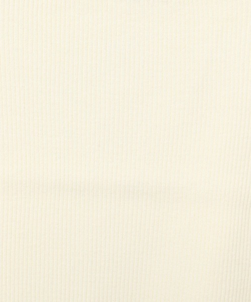 mysty woman(ミスティウーマン)の「ストリング2WAYリブタンク 290752(タンクトップ・レディース・ブラック/オフホワイト/ライトグリーン/モカ・FREE)」の13枚目の写真