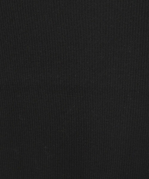 mysty woman(ミスティウーマン)の「ストリング2WAYリブタンク 290752(タンクトップ・レディース・ブラック/オフホワイト/ライトグリーン/モカ・FREE)」の12枚目の写真