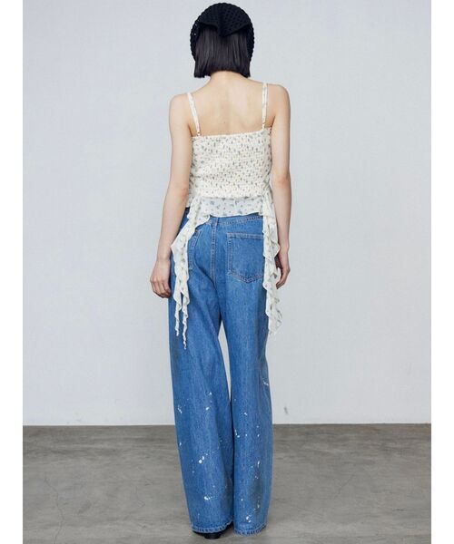 EMODA(エモダ)の「ペインティングライクルーズジーンズ(デニムパンツ・レディース・ブラック/ライトブルー・SMALL/MEDIUM)」の22枚目の写真