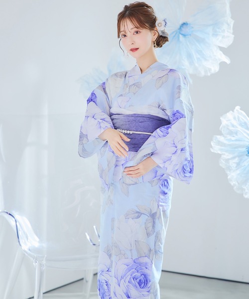 浴衣3点セット（浴衣・帯・下駄）