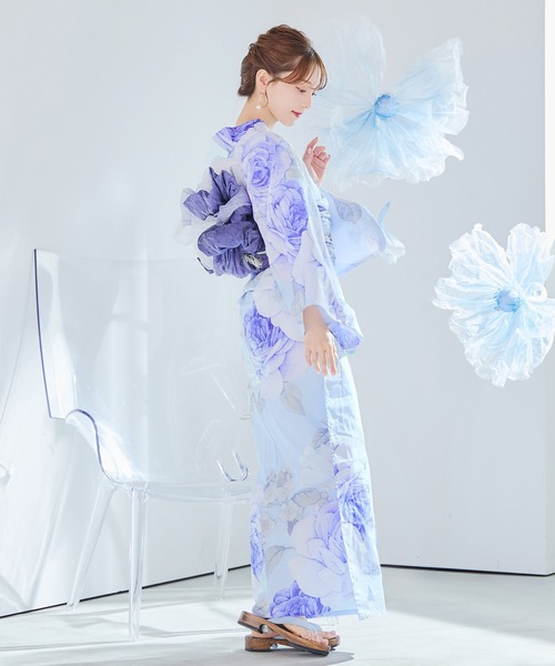 浴衣3点セット（浴衣・帯・下駄）